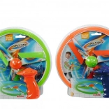 leteći disk na navijanje – plastični, šareni