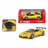Metalni model Bburago 1:24 Ferrari 488 Challenge žuti