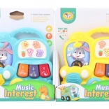 Dječje klavirko u obliku autobusa sa zvukovima životinja