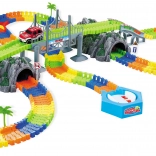 Flexi trkaća staza s dva tunela i 2 auta