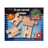 Maxim ravne tračnice 5 cm – spojnice 4 kom