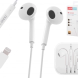 Bijele žične slušalice s Lightning konektorom