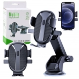 Univerzalni snažan držač za telefon za automobil – vjetrobransko staklo, armaturna ploča i ventilacijska rešetka