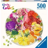 Ravensburger puzzle voćna i povrtna simfonija 500 dijelova