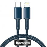 Baseus brzi kabel za punjenje Tip-C na Lightning 20 W 2 m plavi