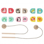 Cubika naše mame – drveni niz set za djecu
