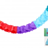 Šarena papirnata girlanda 3 m