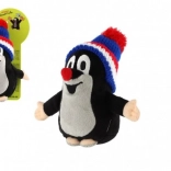 Krtica plišanac s kapicom 15 cm