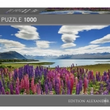 Panoramske puzzle od 1000 dijelova – jezero Tekapo