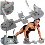 Multifunkcionalna ploča za sklekove sa štopericom i držačem za telefon