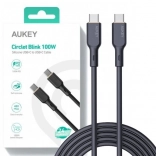 Silikonski USB-C na USB-C kabel 1,8 m 100W AUKEY