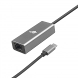 Adapter USB-C na Ethernet RJ45 sivi, 10/100/1000 Mb/s