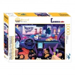 Puzzle Brain Tree U drive-in kinu 1000 dijelova