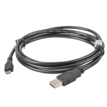 USB 2.0 kabel micro USB AM–MBM5P 1,8 m crni