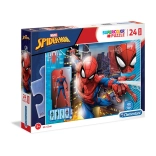 Puzzle 24 dijelova Maxi Super Color Spider-Man