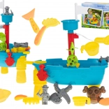 Piratički Brodski Stol za Igranje s Pješčanikom