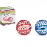 Bumerang loptica s LED, crvena