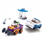 Konstruktorski set Policijska potjera s navijaćim autom