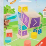 Drvena igra Sruši najvišu kocku SMALL FOOT