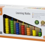 Drvena obrazovna igračka za računanje s perlicama