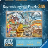 Puzzle Ravensburger EXIT: zabavni park, 368 dijelova