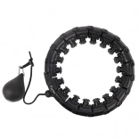 Hula hoop s masažnim izbočinama i utezima TRIZAND