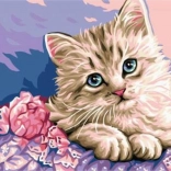 dijamantno slikanje Mačje oči 30 × 40 cm – NORIMPEX