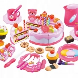 Velika rođendanska torta za rezanje – set od 80 dijelova za djecu