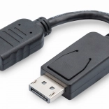 Adapter DisplayPort na HDMI, 1080p 60 Hz, crni, 0,15 m