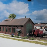 Lokomotivna garaža Burgstein Piko Hobby