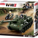 Sluban WWII Sovjetsko samohodno oruđe SU-85 Lovac tenkova