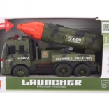 Vojni automobil s raketom na baterije