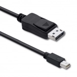 Kabel Mini DisplayPort na DisplayPort 1.1, 1080p, 1,8 m