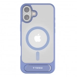 Torras Pstand Series etui za iPhone 16 plavo