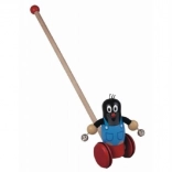 Drvena guralica Krtica s zvončićima