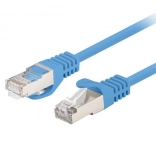 Patchcord Cat.6 FTP 1 m – set od 10 kom, plavi
