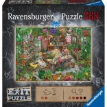 Ravensburger Exit: Staklenik – puzzle 368 dijelova