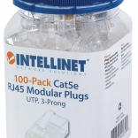 RJ45 UTP konektor za puni vodič 8p8c kategorije 5e, pakiranje 100 kom