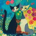 Heye metalik puzzle cvjetna gredica 1000 dijelova