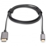 Adapter kabel HDMI 4K 30Hz na USB tip C 3.1 crni 1,8 m