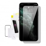 Kaljeno staklo 0,3 mm s privatnim filtrom za iPhone XR/11