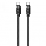 Orico USB‑C na USB‑C punjački kabel 60 W, crni