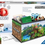 Ravensburger 3D puzzle MINECRAFT spremnik/škrinja (108 dijelova)