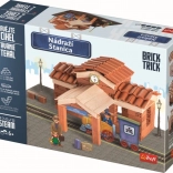 Konstrukcijski set BRICK TRICK Kolodvor XL