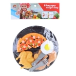 Set plastične hrane s poslužavnikom za djecu