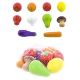 Drveno voće i povrće za djecu u mrežici