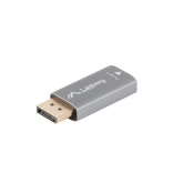 Adapter DisplayPort na HDMI 8K srebrni