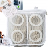 mrežasta vrećica za pranje dječje obuće s patentnim zatvaračem