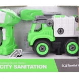 Vijčani kamion za odvoz smeća na daljinsko upravljanje