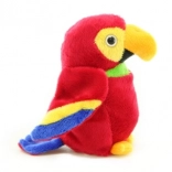 Plišani papagaj 15 cm